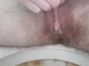 clitoris, pissaaminen, pillu-pussy, amatööri, vessa, fetissi, soolo