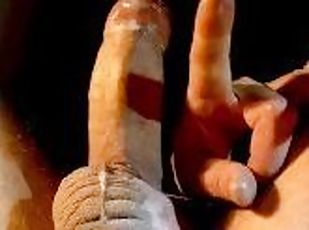 Every man should try jerking off with one finger! The way of the bu...