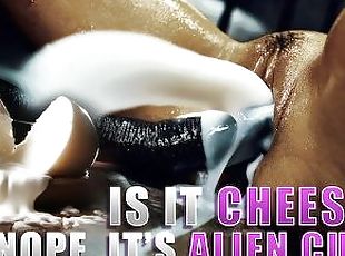Is it Cheese? Nope. Alien cream . Pie