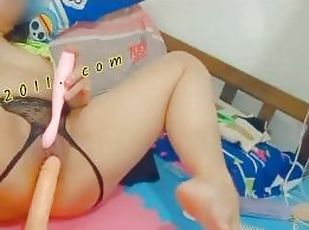 asiatisk, klitta, masturbation, orgasm, fitta-pussy, amatör, milf, creampie, smutsig, filipinsk