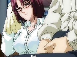 Girl With Glasses Loves Getting Cum Inside Her Mouth  Anime Hentai ...