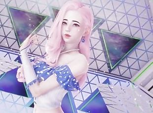 [MMD] JEON SOMI - Fast Forward Seraphine Sexy Kpop Dance League Of ...