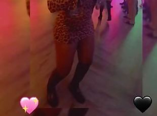 Dancing showing ass add me on snap for full video )it does cost)