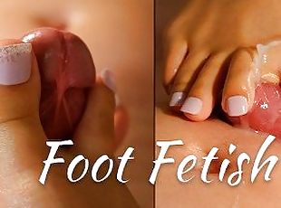 Best foot fetish. My neighbor wants to fuck my cock with her feet