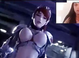 Widowmaker Hard BDSM Follando y Recibiendo Creampie _ Overwatch Ani...