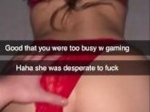 Teen cheats on Snapchat because her boyfriend plays too much Fortnite
