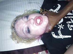 extrême, chatte-pussy, fellation, interracial, milf, pornstar, black, blonde, sperme, rasé