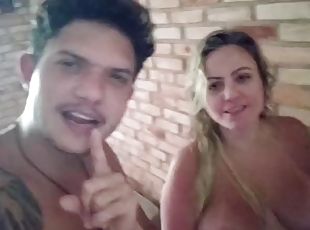 anal, chupanços, mulher-madura, latina, estrela-porno, brasil, beijando, rabo