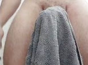 baignade, énorme, masturbation, monstre, énorme-bite, latina, black, point-de-vue, douche, solo