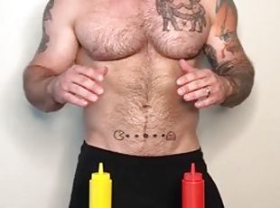masturbation, amatör, gay, muskulös