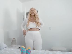 Appetizing Blonde Milf Amazing Sex Video