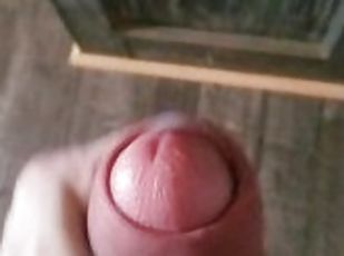 mastubasi, amatir, cumshot-keluarnya-sperma, penis-besar, sperma, seorang-diri, penis