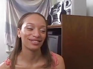 blowjob, cumshot, ebony, interracial, svart, pov, facial, fingret-pretty