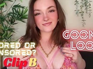 Gooner Loop Censored or Uncensored?  - Goddess Worship BBW Tit Ass ...