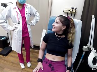 Ditria Rose's 1st Gyno Exam - Part 1 of 2 - DoctorTampa