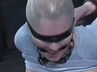 orgasm, leksak, bdsm, gagging, bondage, ögonbindel