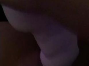 FUCKING MY TIGHT 18 YEAR OLD PUSSY WITH A DILDO
