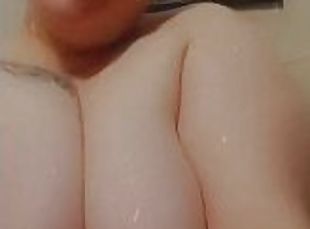 röv, storatuttar, gigantisk, masturbation, amatör, bbw