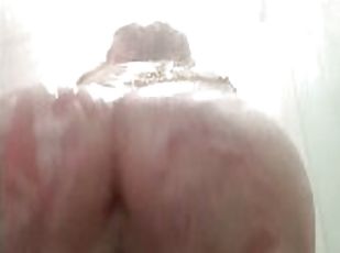 baignade, grosse, masturbation, chatte-pussy, belle-femme-ronde, parfait, fétiche, douche, solo, gros-plan