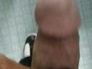 Showing Off My Dick Outside Bathroom Stall. ????