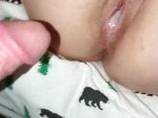 mor-og-sønn, pussy, amatør, milf, mamma, creampie, ludder, pov, cum