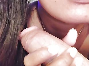 I took seilfie deeothroating cum playing and swallowing giant cum load #25