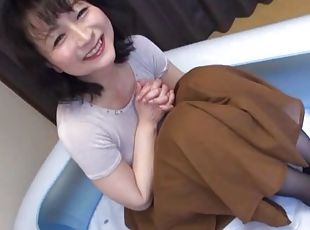 bad, masturbation, fitta-pussy, japansk, ensam