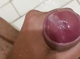 masturbação, amador, tiro-ao-alvo, pénis-grande, punheta, pés, ejaculação, sozinho, pénis