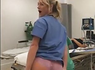 masturbação, enfermeira, hospital