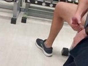 She takes a video of me working out at the gym