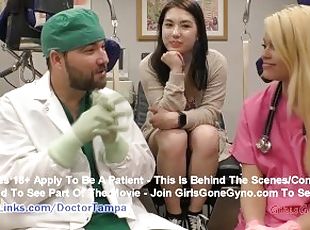 $CLOV Mina Moons Gyn Exam By Doctor Tampa & Nurse Destiny Cruz On S...