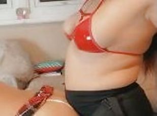 esposa, amador, marido, bonita, namorado, bisexual, domínio-feminino