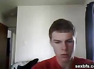 Webcam chat and jerking off in a sexy video