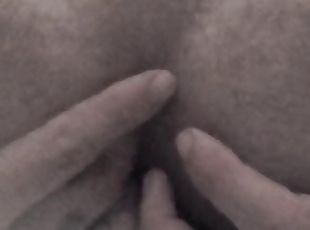 Underwater masturbation with anal plug and cumshot