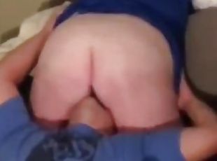My ass gets grabbed & plump pussy expertly eaten makes me moan MMM ...