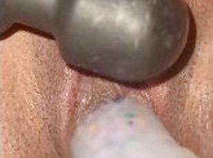 masturbation, orgasme, amateur, ados, jouet, fantaisie, sœur, mignonne, gode