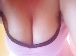 gros-nichons, énorme, milf, maman, lingerie, naturel, seins