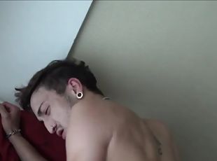 dilettant, anal-sex, schwer, homosexuell, latina, spanisch, twink