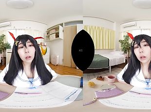 asiático, teta-grande, japonesa, 3d, realidade