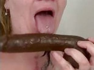 amatör, avsugning, milf, leksak, deepthroat, bbw, pov, dildo, ensam, gagging