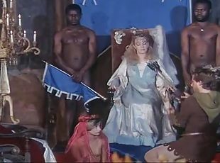 Crazy Action in the Renaissance in Wild Italian Porn Movie