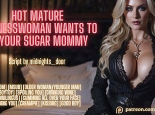 Hot Mature Businesswoman Wants To Be Your Sugar Mommy ? ASMR Audio ...