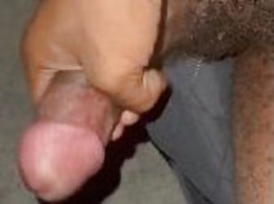 enorme, masturbación, amateur, negra-ebony, polla-enorme, negra, corrida, a-solas, polla