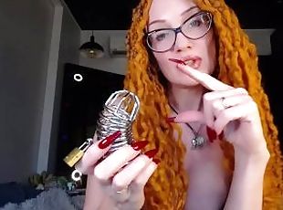 Cuckold chastity (preview of custom video) DM if you want purchase ...