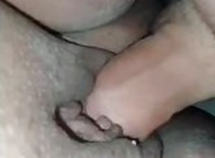 Giving my BBW wife a cream pie