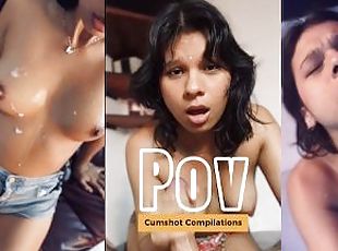 Pov Cumshots Compilation with Kattysense