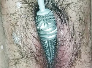 I Have An Orgasm Deep Cleaning My Dirty Sperm Pussy
