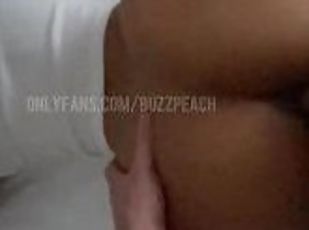 Perfect Big Ass Asian amateur bouncing on white cock!