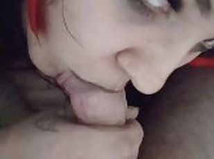 skolejente, amatør, blowjob, tenåring, handjob, pov, fantasi, piercet