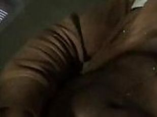 masturbation, amateur, gay, black, horny, solo, bite